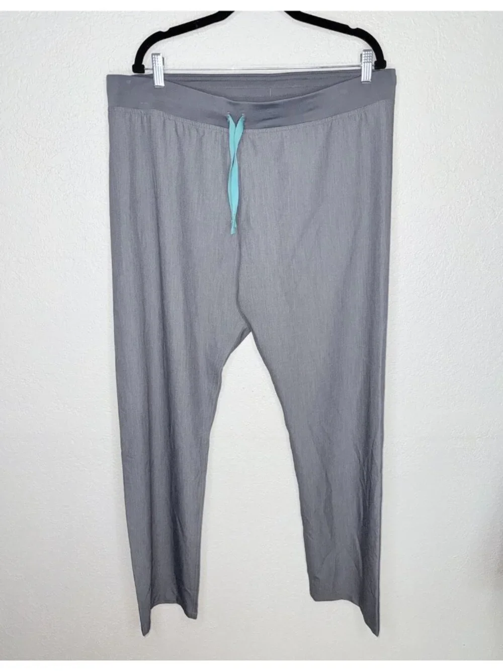 Figs Scrub Bottoms Pants Mens XL Tall Gray Technical Collection Medical Nurse 1D